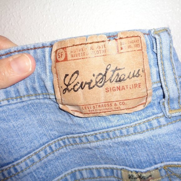LEVI'S Strauss Signature Stretch Jeans 11 Short - Picture 6 of 11